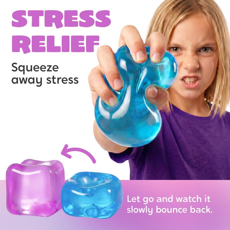 Slow-Rising Squishy Cube 4-Piece Set