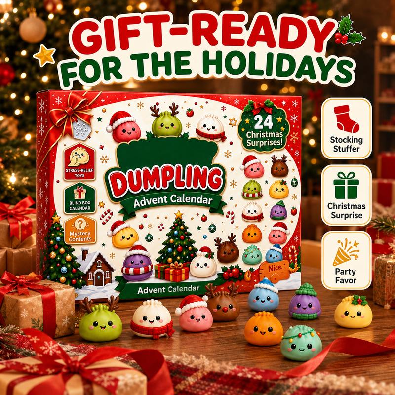 Christmas Dumpling Squishy Advent Calendar