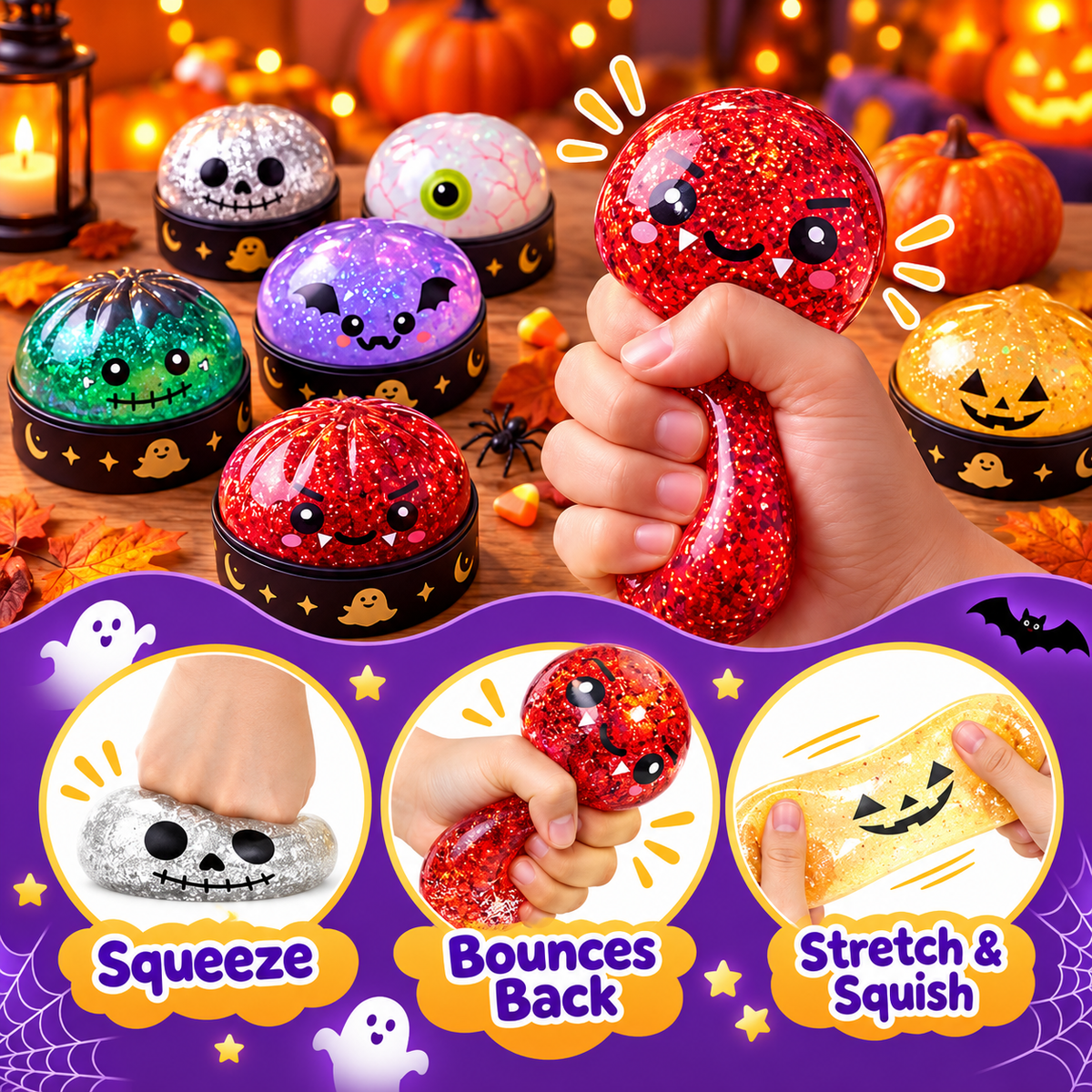 Halloween Dumpling Squishy