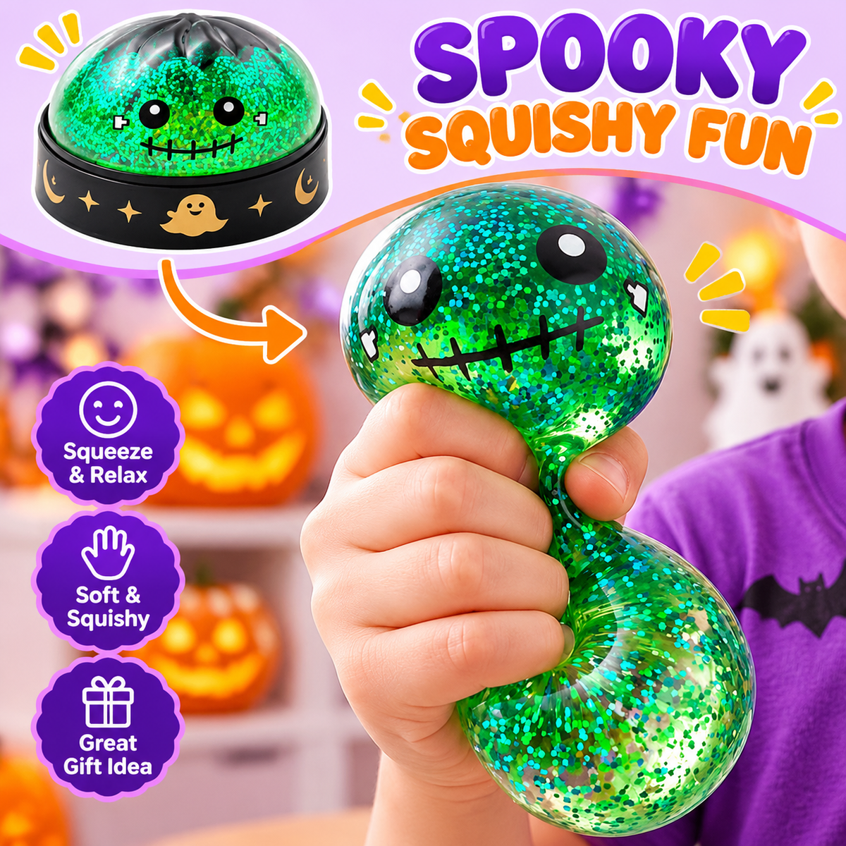 Halloween Dumpling Squishy