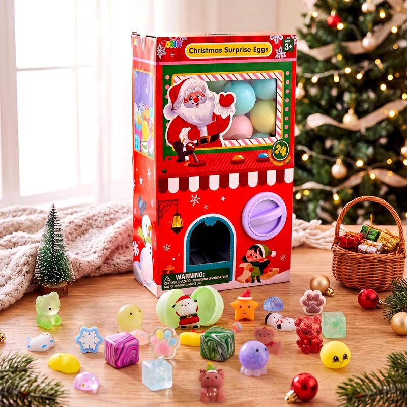 Christmas Gachapon Squishy Advent Calendar