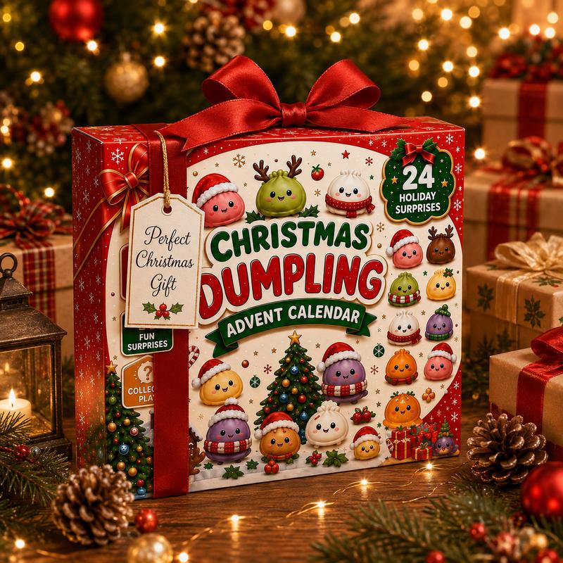 Christmas Dumpling Squishy Advent Calendar