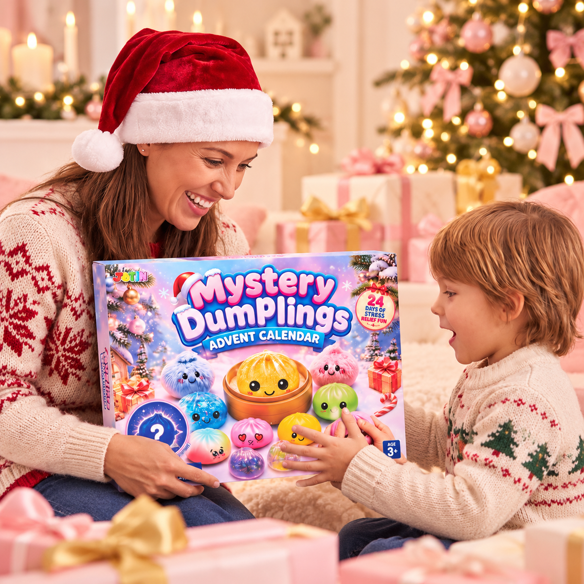 Mystery Dumpling Squishy Advent Calendar