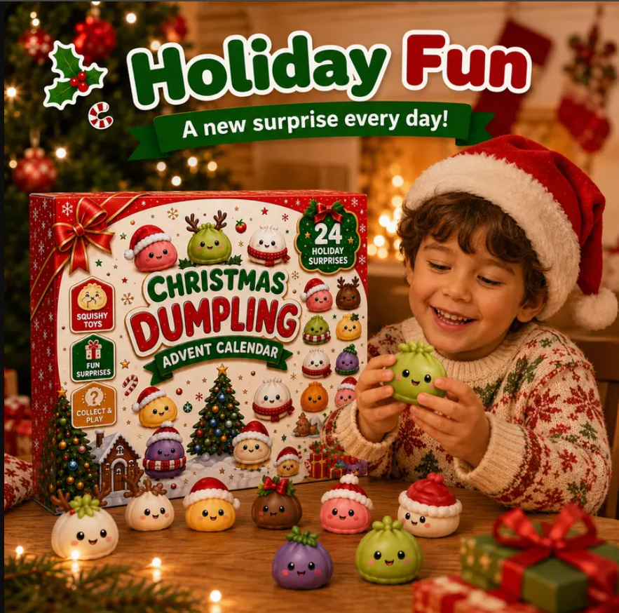 Christmas Dumpling Squishy Advent Calendar