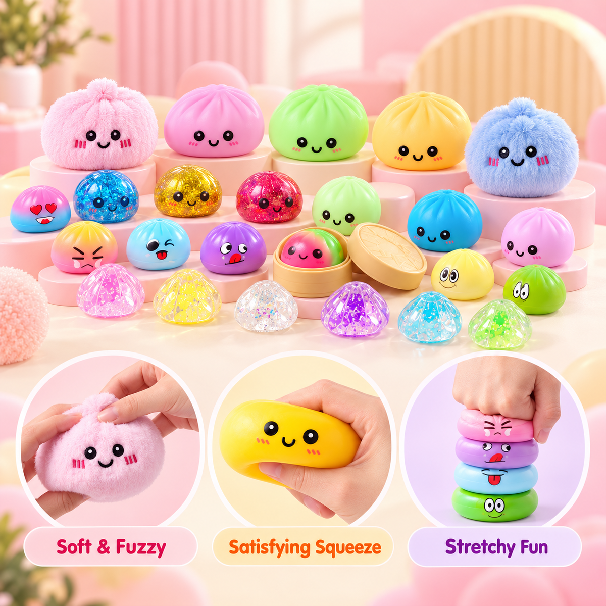 Mystery Dumpling Squishy Advent Calendar