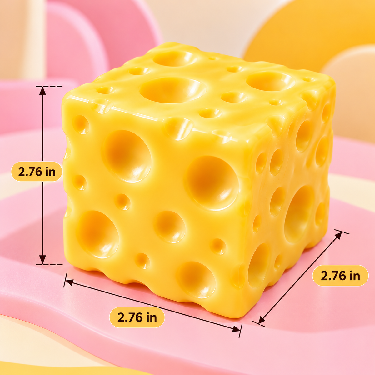 Cheese Cube Squishy