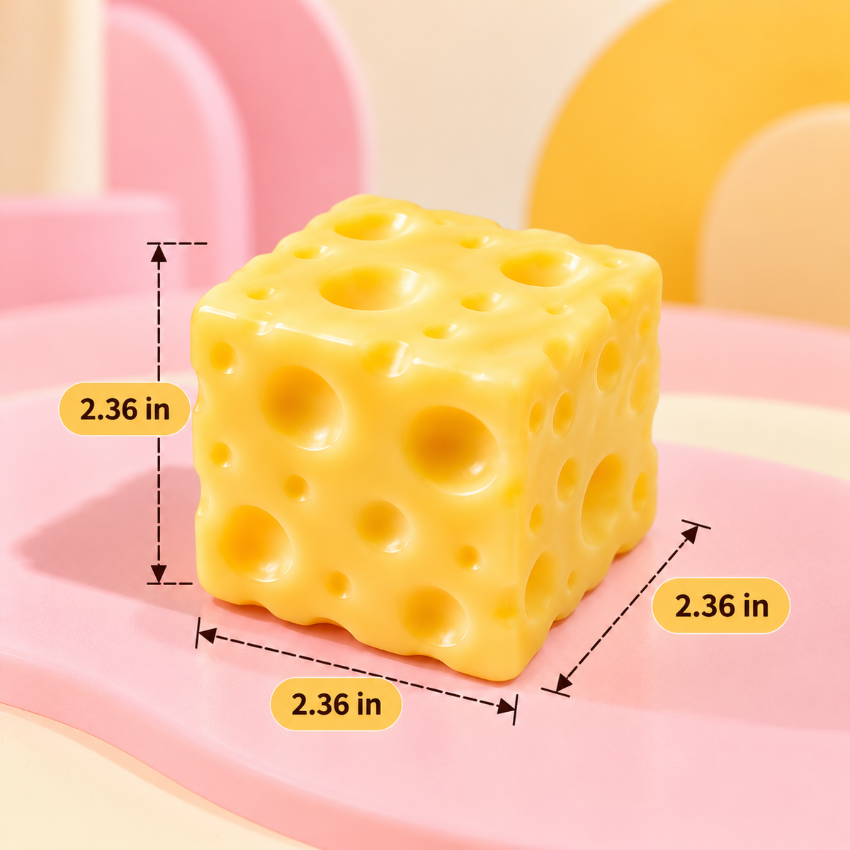 Cheese Cube Squishy