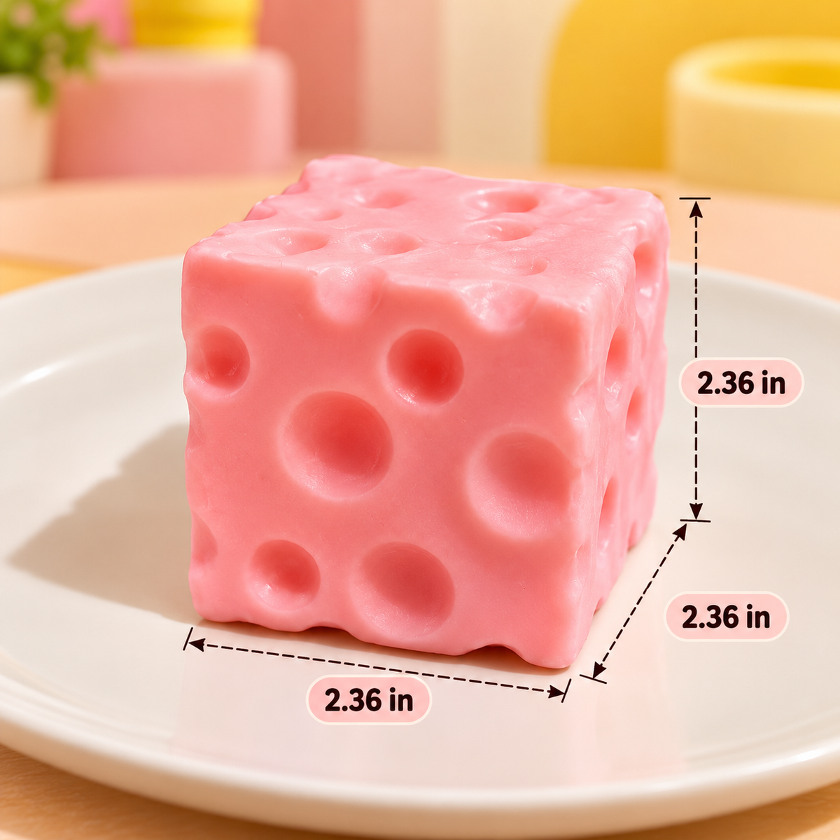 Cheese Cube Squishy