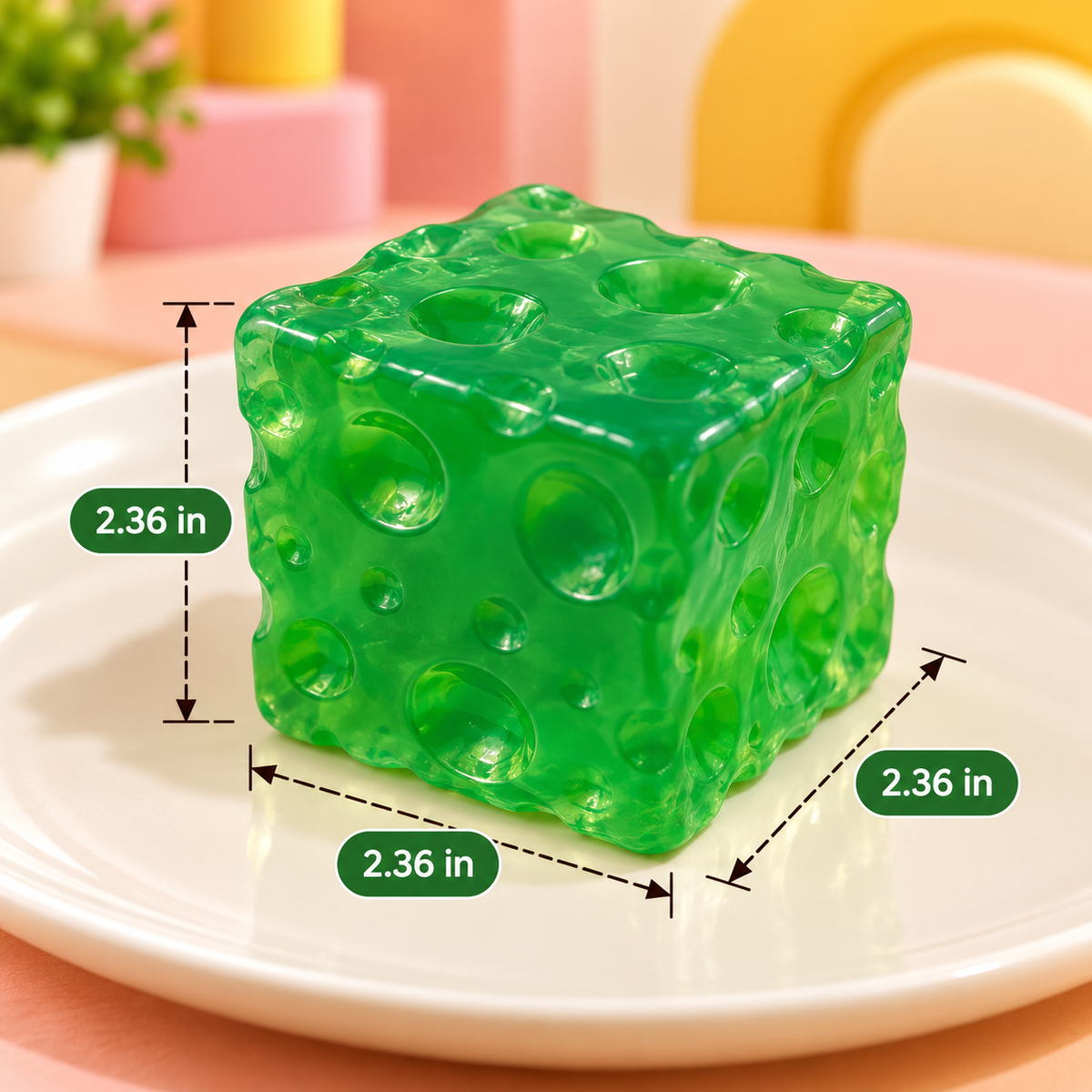 Cheese Cube Squishy