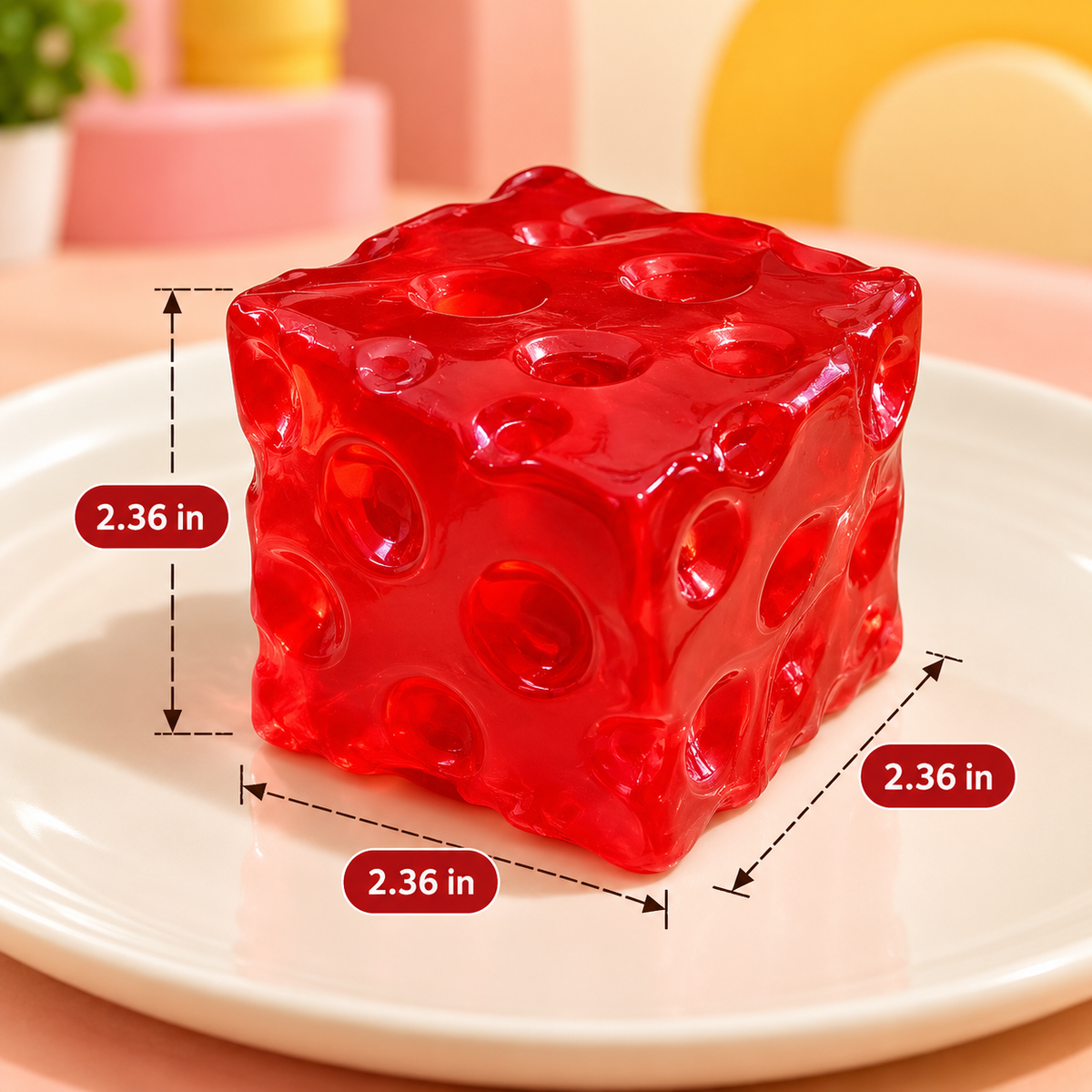 Cheese Cube Squishy