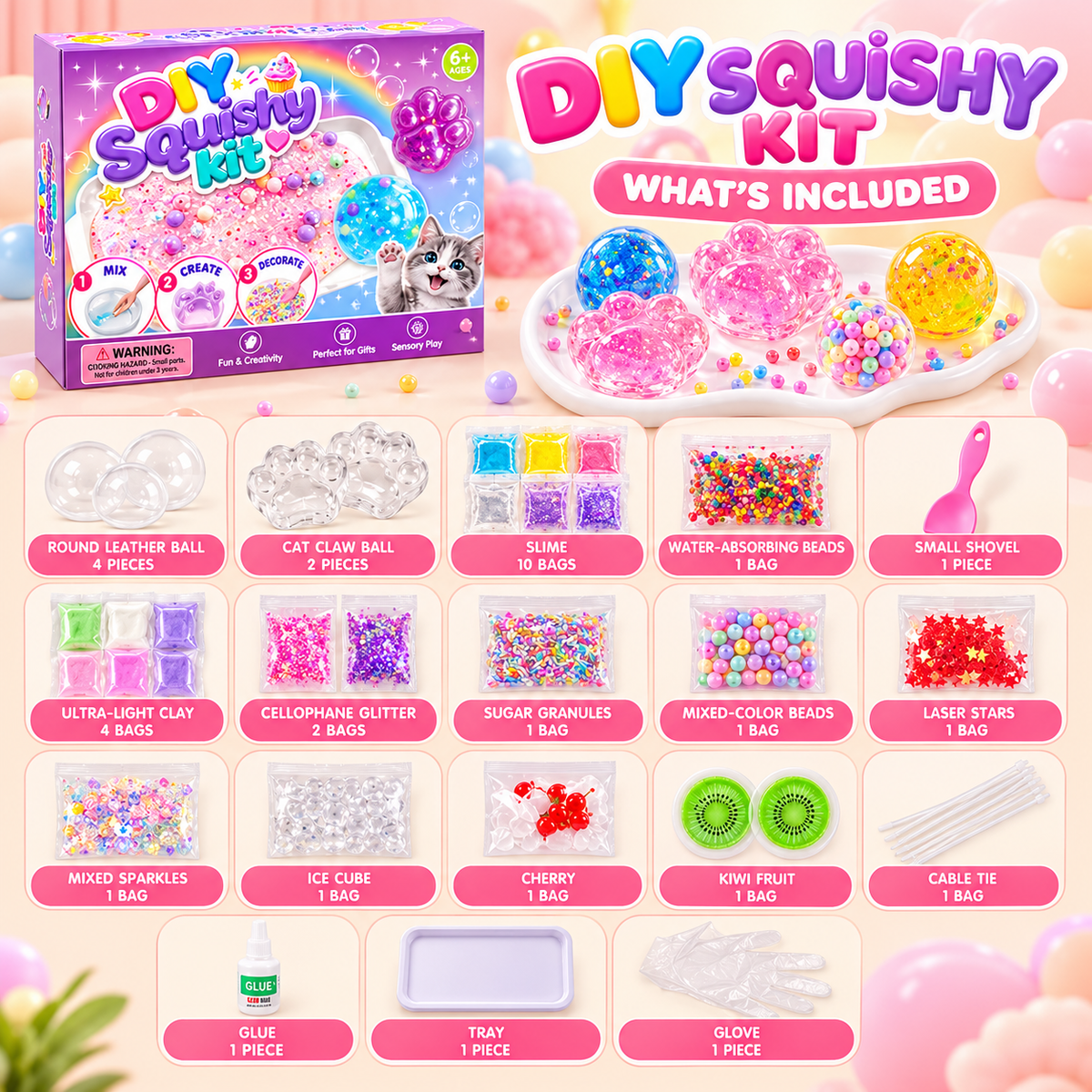DIY Squishy Kit