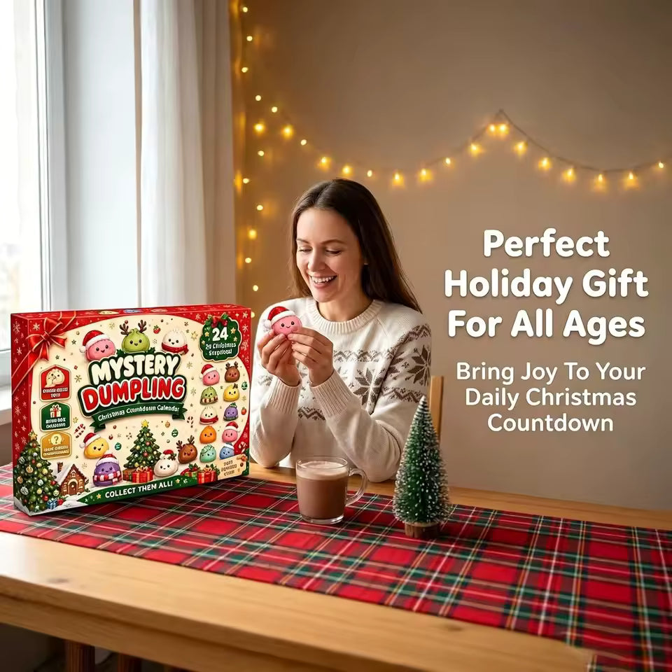 Christmas Dumpling Squishy Advent Calendar